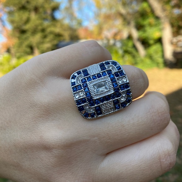 925 sterling silver gorgeous ring - Picture 3 of 4